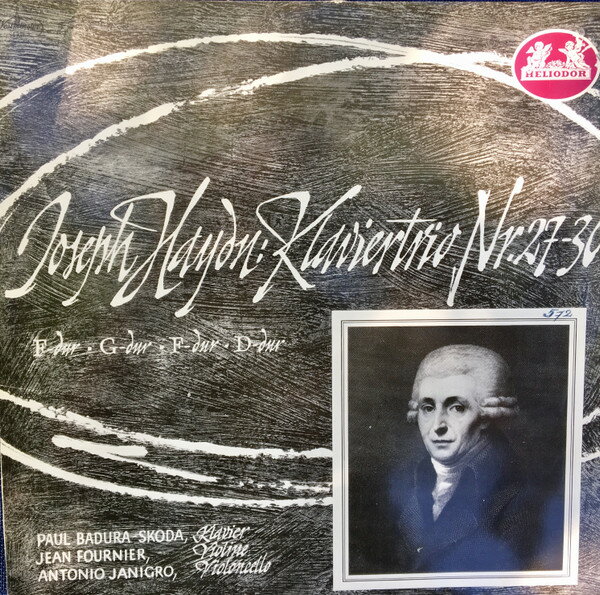 【中古】独LP Joseph Haydn - Jean Fournier, Klaviertrio Nr. 27 - 30 - Trios Fur Klavier, Violin 479051 Heliodor /00260