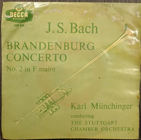 쥳ɥƥ ŷԾŹ㤨֡š۱7 Karl Munchinger, Stuttgarter K Brandenburg Concerto No. 2 In F Major CEP559 Decca /00080פβǤʤ603ߤˤʤޤ