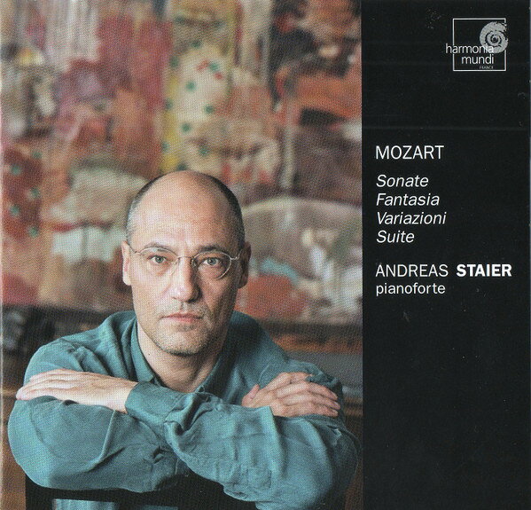 CD Mozart / Andreas Staier Sonate Fantasia Variazioni Suite HMC801815 Harmonia Mundi /00110