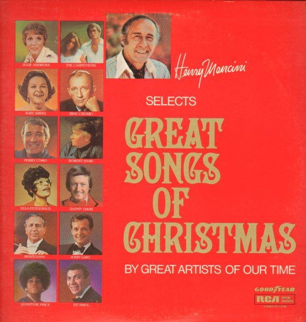 【中古】LP Various Henry Mancini Selects Great Songs Of Christmas By G DPL10148 RCA SPECIAL PRODUCT