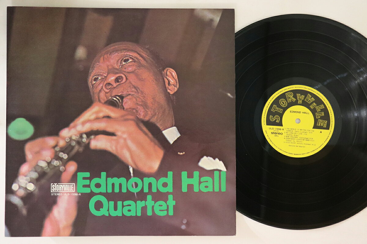 【中古】LP Edmond Hall Edmond Hall Quartet ULS1596R STORYVILLE /00260