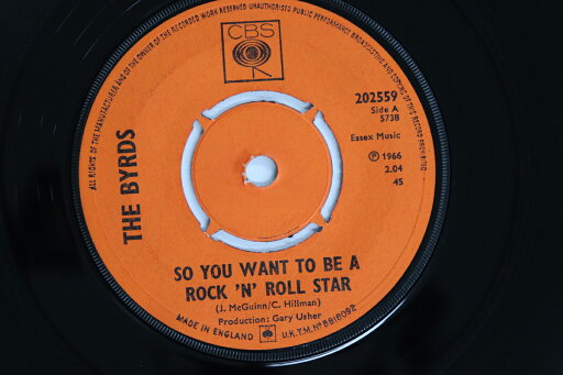 【中古】英7” Byrds So You Want To Be A Rock n Roll Star / Everybodys B 202559 CBS /00080 【中古】英7” Byrds So You Want To Be A Rock n Roll Star / Everybodys B 202559 CBS /00080