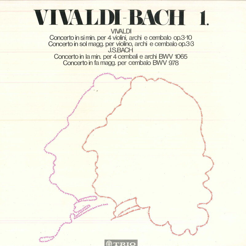 【中古】LP アルベルト・ゼッダ ヴィヴァルディ バッハ第1集 PA1077 TRIO /00260