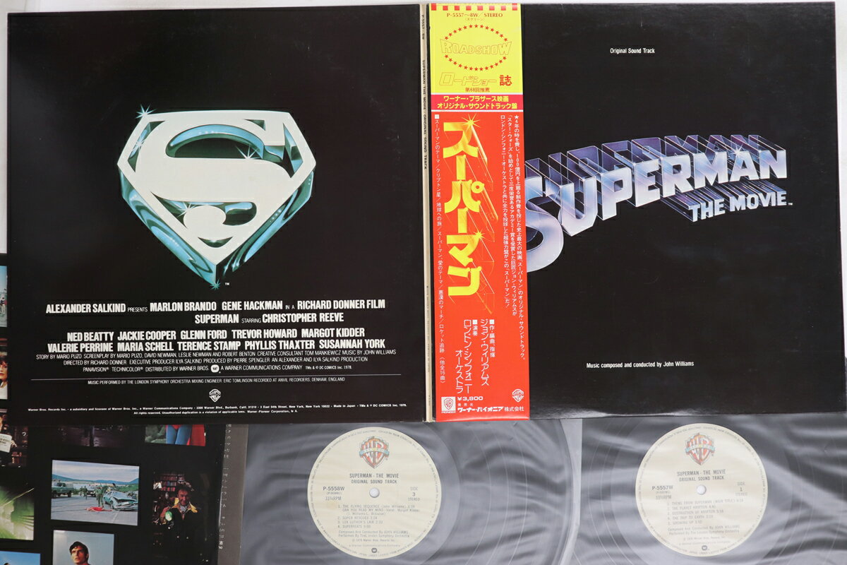【中古】2LP Ost スーパーマン P55578W WARNER BROS /00500