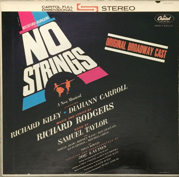 【中古】米LP Richard Rodgers No Strings - Original Broadway Cast SO1695 Capitol /00260