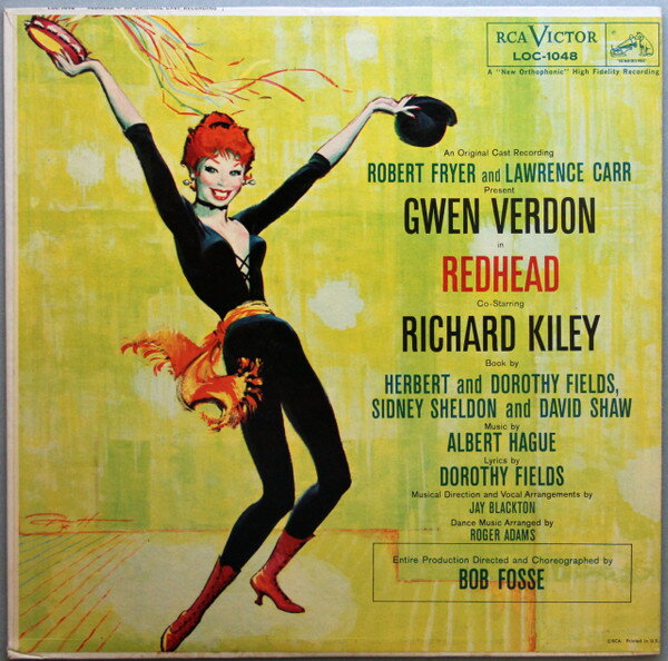 【中古】米LP Albert Hague, Dorothy Fields, Redhead (An Original Cast Recording) LOC1048 RCA Victor /00260
