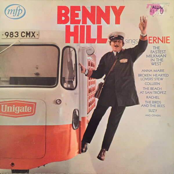 【中古】英LP Benny Hill Benny Hill Sings Ernie, The Fastest Milkman In The MFP50040 Music For Pleasure /00260