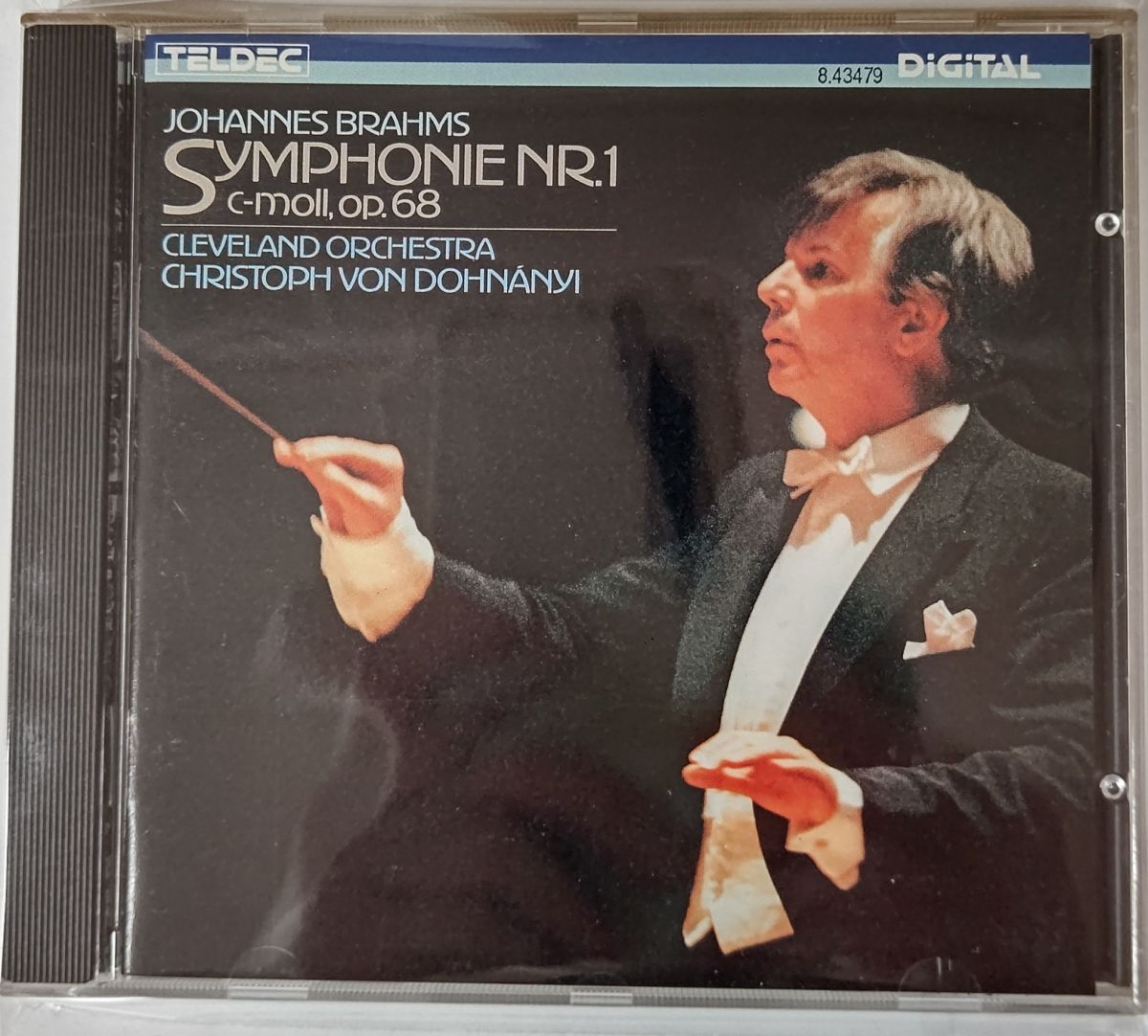 【中古】独CD ドホナーニ クリーヴランド管弦 ブラームス　交響曲第1番ハ短調、作品68 843479 TELDEC /00110 recordcity-10843309 RECORD CITY 楽天市場店 パッケージ画像