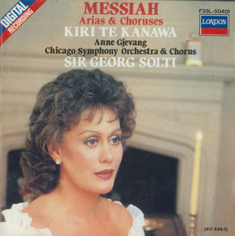 쥳ɥƥ ŷԾŹ㤨֡šCD Kiri Te Kanawa Handel Messiah Highlights F35L50401 POLYDOR /00110פβǤʤ493ߤˤʤޤ