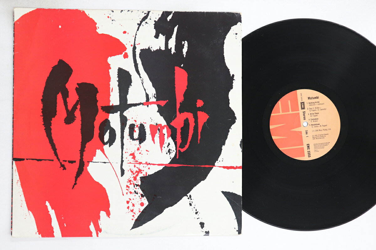 ・アーティスト Matumbi ・タイトル Matumbi ・レーベル・型番 EMI EMC3355 ・フォーマット LPレコード ・コンディション(盤) 可 (VG) ・コンディション(ジャケット) 可 (VG) ・コンディション(帯) オビなし ・特記事項 【盤に小さいキズ】【盤にヘアライン】【カバーにリングウェア】【カバーにダメージ】 実際に発送される商品の画像です 【ご購入前に必ずご確認ください】 ・本店サイト(www.recordcity.jp)とは価格、送料が違います ・本店サイト、その他支店のオーダーとは同梱発送できません ・注文確定後に別の注文を頂いた場合、注文同士の同梱は致しかねます。 ・別倉庫から発送しているため、店頭受け渡しは対応しておりません ・一部商品は他の通販サイトでも販売しているため、ご注文のタイミングによっては商品のご用意ができない場合がございます。 ・土日祝日はお休みです 金曜・祝前日9時以降のご連絡またはご入金は、返答または発送が週明け・祝日明けに順次対応となります。 ・ご購入後のキャンセル不可 ご購入後のキャンセルはいかなる理由においてもお受けできません。ご了承の上、ご購入くださいませ。 ・日本郵便(ゆうパック/ゆうメール)によるお届けになります。 ・中古品であることをご理解ください 当ストアでは中古商品を主に販売しております。中古品であることをご理解の上ご購入ください。また、一部商品はRecordCityオンラインストアで試聴可能です。 ・返品について お客様のご都合による返品は一切承っておりません。 表記の内容と実際の商品に相違がある場合、また針飛び等で返品・返金をご希望される場合は、商品の到着後1週間以内にご連絡ください。商品の返送をこちらで確認後、キャンセル・返金を行います。 コンディションVG以下の商品は返品できません。プレイに影響のない表面のこすれ傷、プレス起因のノイズ盤は返品の対象外です。 【コンディション表記】 ・ほぼ新品(M-)(Like New) 完全な新品。未使用。当店ではほぼ使用しません ・非常に良い(EX)(Excellent) 中古盤として美品な状態。わずかな経年を感じるものの傷みを感じさせない、当店基準で最高の状態 ・良い(VG+)(Very Good Plus) 丁寧に扱われた中古品で、軽い使用感がみられる。 ・可(VG)(Acceptable) 使い込まれた中古品で、「良い」よりもさらに使用感がみられる。 ・悪い(VG-)(Bad) 状態が悪いアイテム。使用の保障はなく、再生不可、針飛び、目立つノイズがあるかもしれない。状態によるクレーム不可。返品不可。 ・非常に悪い(G)(Very Bad) 「悪い」よりさらに状態が悪いアイテム。使用の保障はなく、再生不可、針飛び、目立つノイズがあるかもしれない。状態によるクレーム不可。返品不可。 ・ジャンク(Fair)(Junk/Fair) 割れている、反っている、水ダメージがある、カビ、ジャケットが分離している、ひどい書き込み、ひどい擦れなど最低の状態。使用の保障はなく、再生不可、針飛び、目立つノイズがあるかもしれない。状態によるクレーム不可。返品不可。 ・ジャンク(Poor)(Junk/Poor) 割れている、反っている、水ダメージがある、カビ、ジャケットが分離している、ひどい書き込み、ひどい擦れなど最低の状態。使用の保障はなく、再生不可、針飛び、目立つノイズがあるかもしれない。状態によるクレーム不可。返品不可。