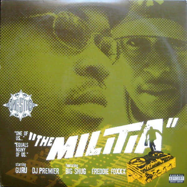 12” Gang Starr The Militia 724383864614,Y3 Noo Trybe Records /00250