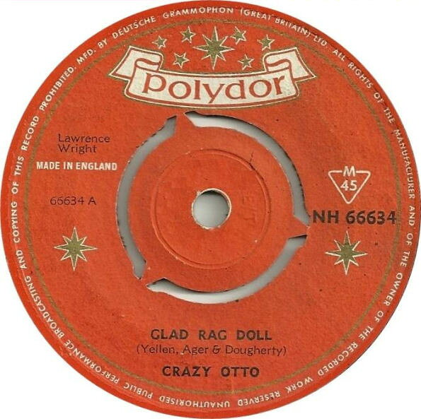 【中古】英7” Crazy Otto Glad Rag Doll / Answer Me NH66634 Polydor /00080