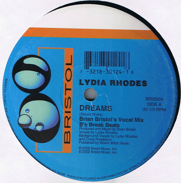 2discs LP Lydia Rhodes Dreams BRIS004 Bristol /00500