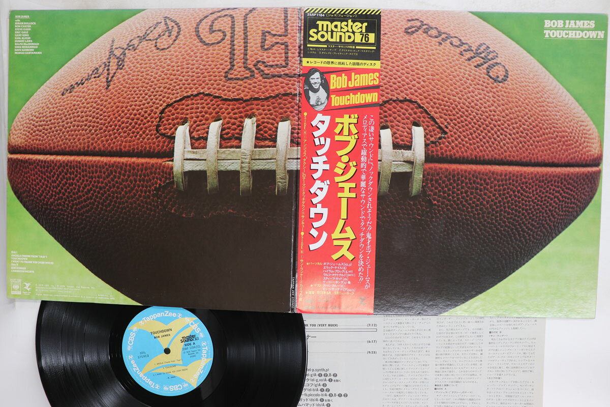 【中古】LP Bob James Touchdown (Master Sound) 25AP1184 TAPPAN ZEE /00400