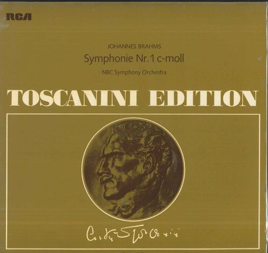 【中古】LP アルトゥーロ・トスカニーニ, Nb ブラームス 交響曲 第1番 ハ短調, 作品68 AT115 RCA recordcity-11245180 RECORD CITY 楽天市場店 パッケージ画像