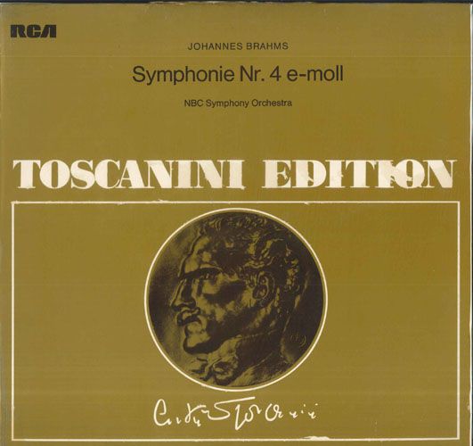 【中古】LP アルトゥーロ・トスカニーニ, Nb ブラームス 交響曲 第4番 ホ短調, 作品98 AT146 RCA recordcity-11245181 RECORD CITY 楽天市場店 パッケージ画像