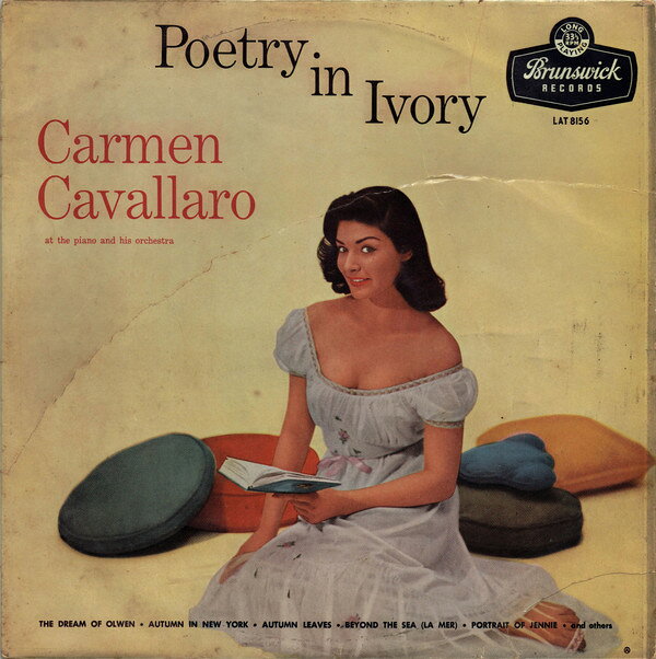 【中古】英LP Carmen Cavallaro Poetry In Ivory LAT8156 Brunswick /00260