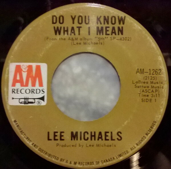 쥳ɥƥ ŷԾŹ㤨֡š۲7 Lee Michaels Do You Know What I Mean AM1262 A&M /00080פβǤʤ583ߤˤʤޤ
