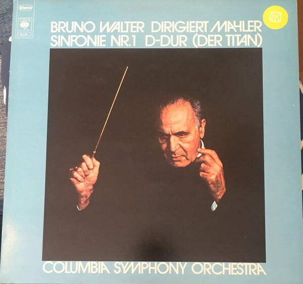 独LP Bruno Walter, Columbia Symphon Mahler,Sinfonie Nr.1 D-Dur (Der Titan) 61116 CBS /00260