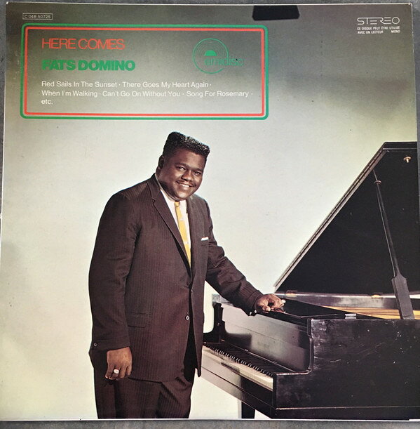 英LP Fats Domino Here Comes Fats Domino 2C04850725 Emidisc /00260