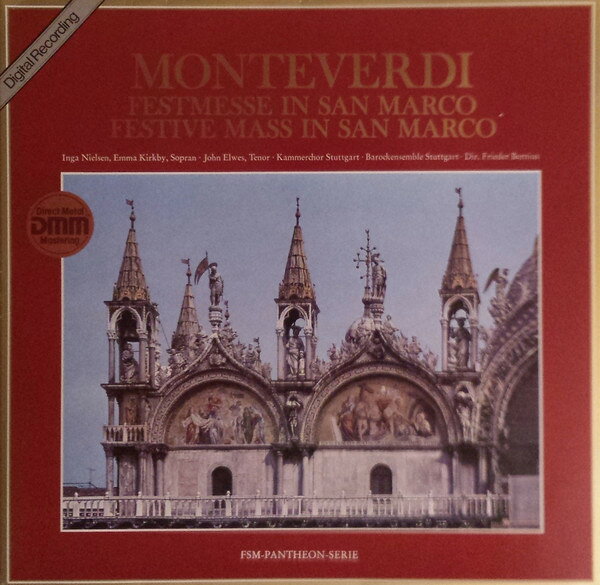 LP Claudio Monteverdi Festmesse in San Marco 426635 ORBIS /00400