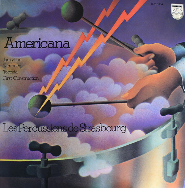 LP Les Percussions De Strasbourg Americana SFX7898 PHILIPS /00400