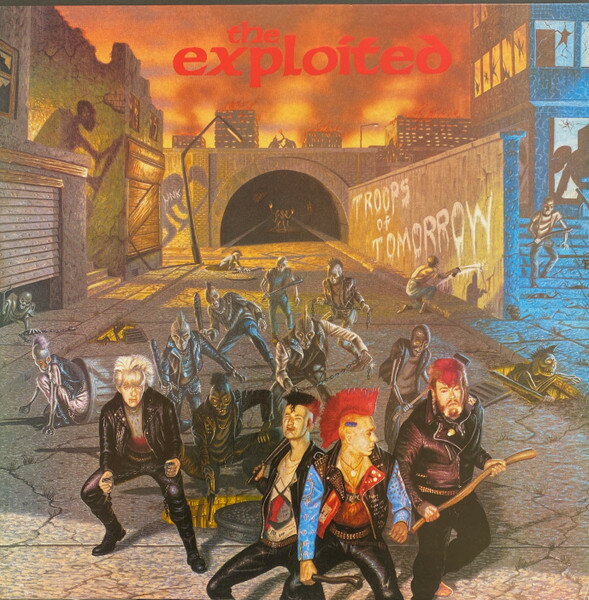 【新品】欧LP Exploited Troops Of Tomorrow AHOYLP411 Captain Oi! 未開封 /00260