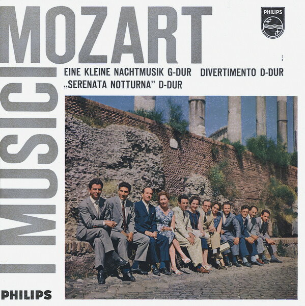 【中古】独12” Wolfgang Amadeus Mozart, I Mus Eine Kleine Nachtmusik G-Dur / Divertimento D-Dur / A00514 Philips /00250