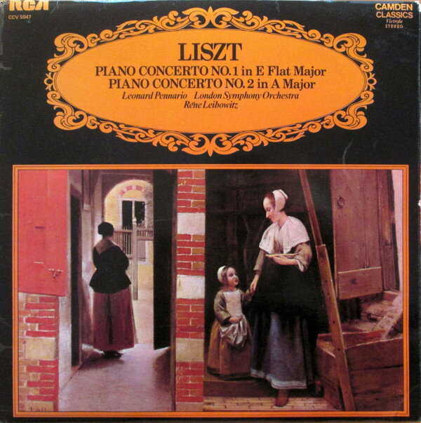 【中古】LP Franz Liszt , Leonard Pennario Piano Concerto No.1 In E Flat Major / Piano Concert CC..