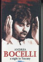【中古】VHS Andrea Bocelli A Night In Tuscany PHVP5001 POLYGRAM 未開封 /00300