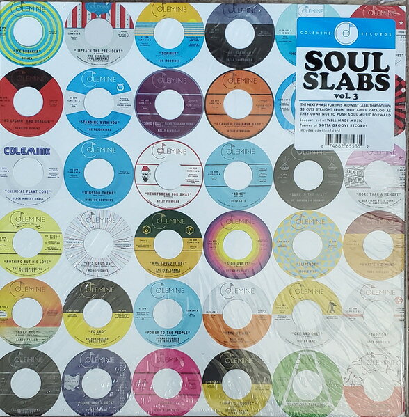 【新品】2discs LP Various Soul Slabs Vol. 3 CLMN12045 COLEMINE 未開封