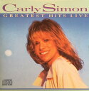 【中古】米CD Carly Simon Greatest Hits Live ARCD8526 Arista /00110