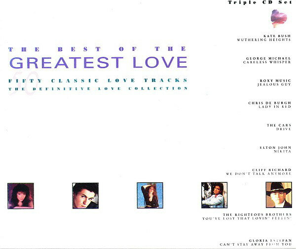 ・アーティスト Various ・タイトル Best of the Greatest Love ・レーベル Telstar TCD2443 ・フォーマット【レコード/CDのお間違いにご注意ください】 CD ・コンディション(盤) 良い (VG+) ・コンディション(ジャケット) ・コンディション(帯) オビなし ・特記事項 【ライナー汚れ】 サンプル画像です。実際の商品の画像ではありません 商品写真はバーコード/カタログ番号に対応したサンプル画像ですので、お送りする商品の画像ではありません。帯やライナーなどの付属品は、特記事項に記載されている場合のみ含まれます。プロモやカラーレコードなどの仕様についても、該当する場合のみ特記事項に記載しています。 【ご購入前に必ずご確認ください】 ・本店サイト(www.recordcity.jp)とは価格、送料が違います ・本店サイト、その他支店のオーダーとは同梱発送できません ・別倉庫から発送しているため、店頭受け渡しは対応しておりません ・一部商品は他の通販サイトでも販売しているため、ご注文のタイミングによっては商品のご用意ができない場合がございます。 ・土日祝日はお休みです 金曜・祝前日9時以降のご連絡またはご入金は、返答または発送が週明け・祝日明けに順次対応となります。 ・ご購入後のキャンセル不可 ご購入後のキャンセルはいかなる理由においてもお受けできません。ご了承の上、ご購入くださいませ。 ・日本郵便(ゆうパック/ゆうメール)によるお届けになります。 ・中古品であることをご理解ください 当ストアではお客様よりお譲りいただいた中古商品を販売しております。中古品であることをご理解の上ご購入ください。また、一部商品はRecordCityウェブショップで試聴可能です。 ・返品について お客様のご都合による商品のご返品は一切承っておりません。 表記の内容と実際の商品に相違がある場合、また針飛び等で返品・返金をご希望される場合は、商品の到着後1週間以内にご連絡ください。商品の返送をこちらで確認後、返金を行います。 コンディションVG以下の商品は返品できません。プレイに影響のない表面のこすれ傷、プレス起因のノイズ盤は返品の対象外です。 【コンディション表記】 ・ほぼ新品(M-)(Like New) 完全な新品。未使用。当店ではほぼ使用しません ・非常に良い(EX)(Excellent) 中古盤として美品な状態。わずかな経年を感じるものの傷みを感じさせない、当店基準で最高の状態 ・良い(VG+)(Very Good Plus) 丁寧に扱われた中古品で、軽い使用感がみられる。 ・可(VG)(Acceptable) 使い込まれた中古品で、「良い」よりもさらに使用感がみられる。 ・悪い(VG-)(Bad) 状態が悪いアイテム。使用の保障はなく、再生不可、針飛び、目立つノイズがあるかもしれない。状態によるクレーム不可。返品不可。 ・非常に悪い(G)(Very Bad) 「悪い」よりさらに状態が悪いアイテム。使用の保障はなく、再生不可、針飛び、目立つノイズがあるかもしれない。状態によるクレーム不可。返品不可。 ・ジャンク(Fair)(Junk/Fair) 割れている、反っている、水ダメージがある、カビ、ジャケットが分離している、ひどい書き込み、ひどい擦れなど最低の状態。使用の保障はなく、再生不可、針飛び、目立つノイズがあるかもしれない。状態によるクレーム不可。返品不可。 ・ジャンク(Poor)(Junk/Poor) 割れている、反っている、水ダメージがある、カビ、ジャケットが分離している、ひどい書き込み、ひどい擦れなど最低の状態。使用の保障はなく、再生不可、針飛び、目立つノイズがあるかもしれない。状態によるクレーム不可。返品不可。