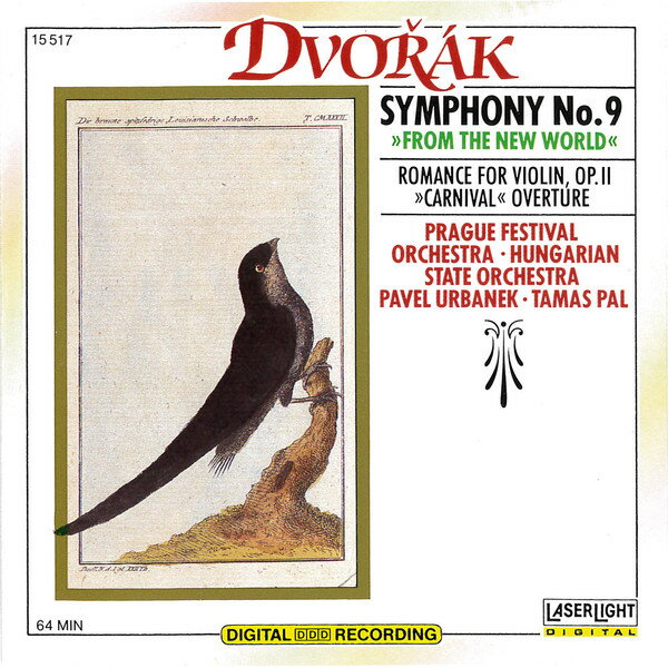 【中古】米CD Dvo??k Dvorak: Symphony No. 9 15517 LaserLight Digital /00110
