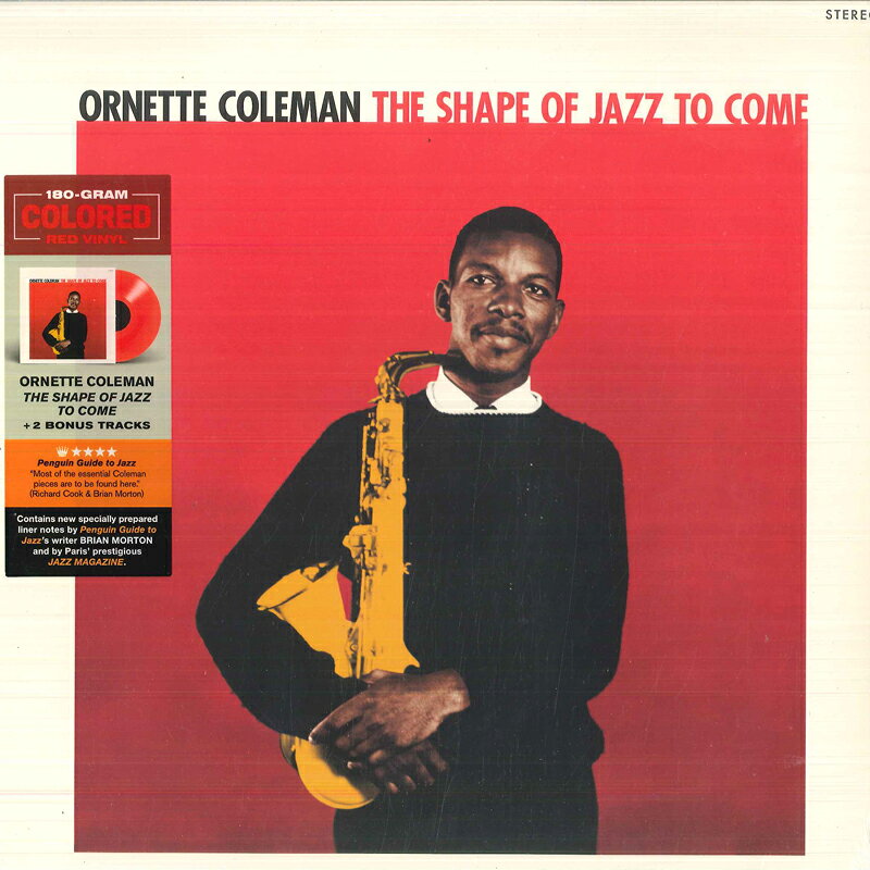 쥳ɥƥ ŷԾŹ㤨֡ڿʡLP Ornette Coleman The Shape Of Jazz To Come (Red Vinyly 350256RED 20th Century Masterw ̤ /00260פβǤʤ3,454ߤˤʤޤ