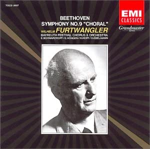 Tchaikovsky - 【中古】CD Wilhelm Furtwangler Beethoven : Symphony No.9 ”choral” TOCE3007 EMI Japan /00110