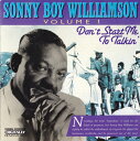 【中古】欧CD Sonny Boy Williamson Volume 1 Dont Start Me To Talkin RTS33005 Roots (6)...