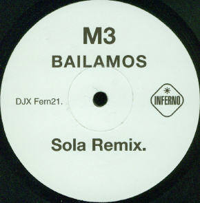 【中古】英12” M3 Bailamos DJXFERN21PROMO Inferno プロモ /00250
