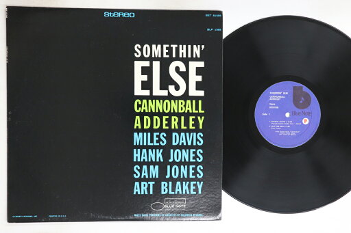 【中古】米LP Cannonball Adderley Somethin Else BST81595 BLUE NOTE /00260 【中古】米LP Cannonball Adderley Somethin Else BST81595 BLUE NOTE /00260
