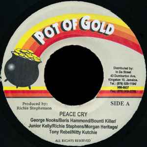 【中古】ジャマイカ7” George Nooks / Beres Hammond / Peace Cry none Pot Of Gold /00080