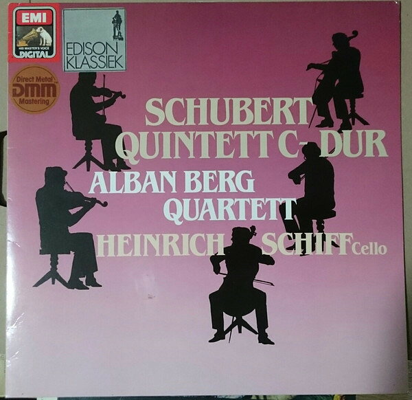 LP Franz Schubert - Alban Berg Qu Quintett C-Dur 434530 His Masters Voice /00260