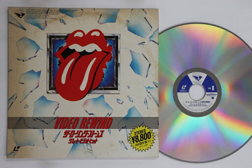 【中古】LASERDISC Rolling Stones Video Rewind Great Video Hits G88M5307 VESTRON Japan /00600 【中古】LASERDISC Rolling Stones Video Rewind Great Video Hits G88M5307 VESTRON Japan /00600