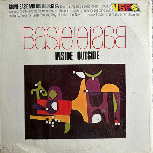 LP Count Basie &amp; His Orchestra Inside Basie Outside VSP12 VSP /00260