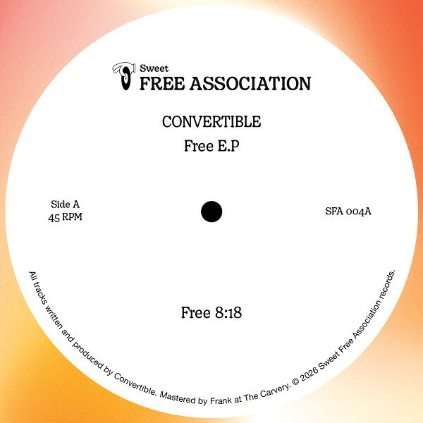12” Convertible Free EP SFA004 SWEET FREE ASSOCIAT /00250