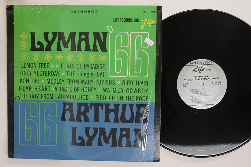 【中古】LP Arthur Lyman Lyman 66 SL1031 HIFI /00260