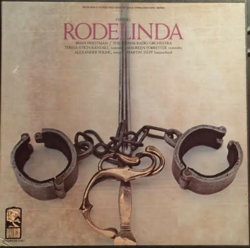 【中古】米3LP Brian Priestman, ORF Radio-Sym Handel: Rodelinda WGSO82053 WESTMINSTER ...