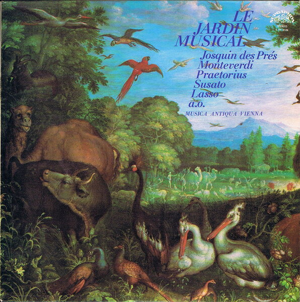 LP Musica Antiqua Vienna Le Jardin Musical 1112126 Supraphon 未開封 /00260