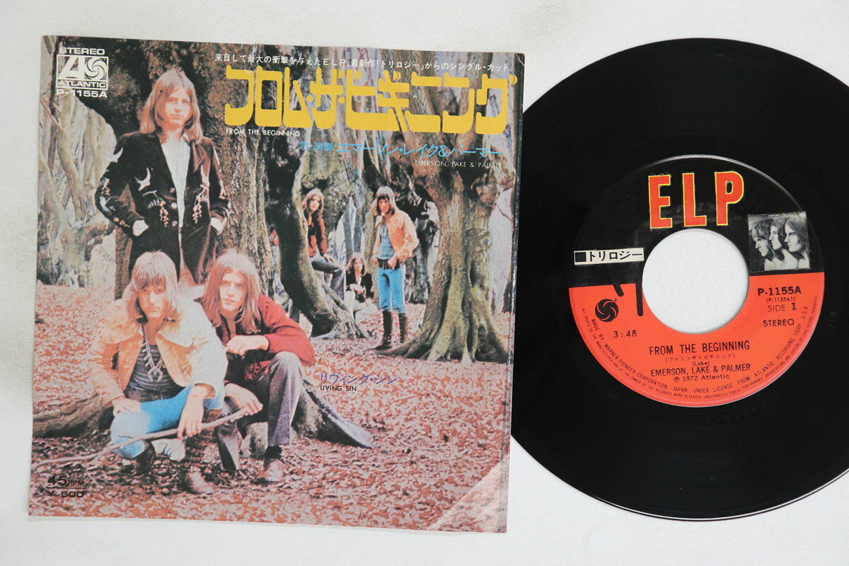 ・アーティスト Emerson, Lake & Palmer ・タイトル From The Beginning / Living Sin ・レーベル・型番 ATLANTIC P1155A ・フォーマット 7インチレコード ・コンディション(盤) 良い (VG+) ・コンディション(ジャケット) 可 (VG) ・コンディション(帯) オビなし ・特記事項 【カバー破れ】【レーベルに書き込み】 実際に発送される商品の画像です 【ご購入前に必ずご確認ください】 ・本店サイト(www.recordcity.jp)とは価格、送料が違います ・本店サイト、その他支店のオーダーとは同梱発送できません ・注文確定後に別の注文を頂いた場合、注文同士の同梱は致しかねます。 ・別倉庫から発送しているため、店頭受け渡しは対応しておりません ・一部商品は他の通販サイトでも販売しているため、ご注文のタイミングによっては商品のご用意ができない場合がございます。 ・土日祝日はお休みです 金曜・祝前日9時以降のご連絡またはご入金は、返答または発送が週明け・祝日明けに順次対応となります。 ・ご購入後のキャンセル不可 ご購入後のキャンセルはいかなる理由においてもお受けできません。ご了承の上、ご購入くださいませ。 ・日本郵便(ゆうパック/ゆうメール)によるお届けになります。 ・中古品であることをご理解ください 当ストアでは中古商品を主に販売しております。中古品であることをご理解の上ご購入ください。また、一部商品はRecordCityオンラインストアで試聴可能です。 ・返品について お客様のご都合による返品は一切承っておりません。 表記の内容と実際の商品に相違がある場合、また針飛び等で返品・返金をご希望される場合は、商品の到着後1週間以内にご連絡ください。商品の返送をこちらで確認後、キャンセル・返金を行います。 コンディションVG以下の商品は返品できません。プレイに影響のない表面のこすれ傷、プレス起因のノイズ盤は返品の対象外です。 【コンディション表記】 ・ほぼ新品(M-)(Like New) 完全な新品。未使用。当店ではほぼ使用しません ・非常に良い(EX)(Excellent) 中古盤として美品な状態。わずかな経年を感じるものの傷みを感じさせない、当店基準で最高の状態 ・良い(VG+)(Very Good Plus) 丁寧に扱われた中古品で、軽い使用感がみられる。 ・可(VG)(Acceptable) 使い込まれた中古品で、「良い」よりもさらに使用感がみられる。 ・悪い(VG-)(Bad) 状態が悪いアイテム。使用の保障はなく、再生不可、針飛び、目立つノイズがあるかもしれない。状態によるクレーム不可。返品不可。 ・非常に悪い(G)(Very Bad) 「悪い」よりさらに状態が悪いアイテム。使用の保障はなく、再生不可、針飛び、目立つノイズがあるかもしれない。状態によるクレーム不可。返品不可。 ・ジャンク(Fair)(Junk/Fair) 割れている、反っている、水ダメージがある、カビ、ジャケットが分離している、ひどい書き込み、ひどい擦れなど最低の状態。使用の保障はなく、再生不可、針飛び、目立つノイズがあるかもしれない。状態によるクレーム不可。返品不可。 ・ジャンク(Poor)(Junk/Poor) 割れている、反っている、水ダメージがある、カビ、ジャケットが分離している、ひどい書き込み、ひどい擦れなど最低の状態。使用の保障はなく、再生不可、針飛び、目立つノイズがあるかもしれない。状態によるクレーム不可。返品不可。