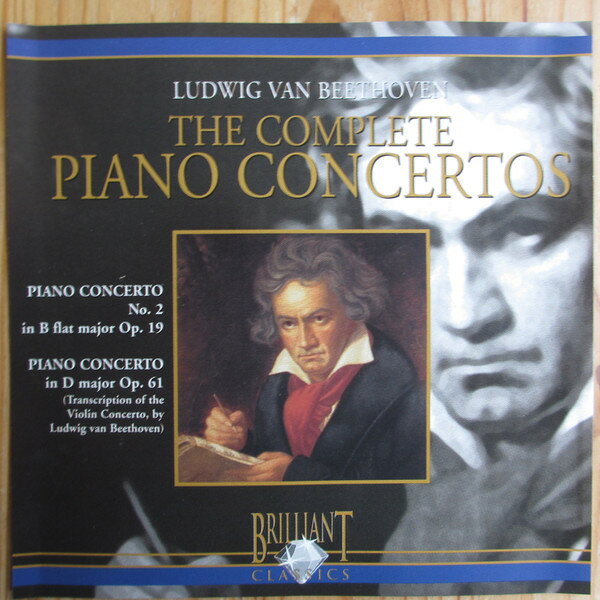 Mozart - 【中古】輸入CD Ludwig van Beethoven COMPLETE PIANO CONCERTOS - LUDWIG VAN BEETHOVEN 99038 Brilliant Classics /00110