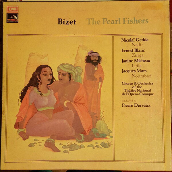 【中古】英2LP Georges Bizet - Pierre Dervaux The Pearl Fishers SLS877 His Masters Voi...